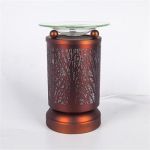 Red Metal Tree Touch Control Oil Warmer TE-865