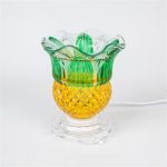 PINEAPPLE STYLE GLASS ELECTRICAL OIL WARMER E-342