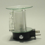 Clear Glass Plug-in Oil Warmer