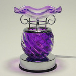 Crystal Glass Electric Touch Oil Warmer